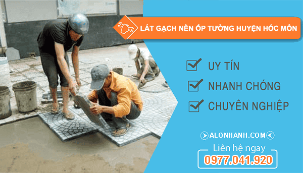 lát gạch nền ốp tường huyện hóc môn