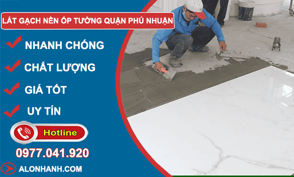 lát gạch nền ốp tường quận phú nhuận