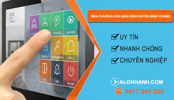 Sửa chuông cửa màn hình huyện Bình Chánh