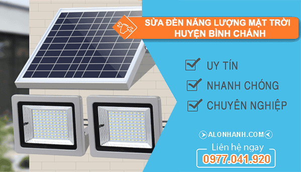 sủa đèn năng lượng mặt trời huyện bình chánh