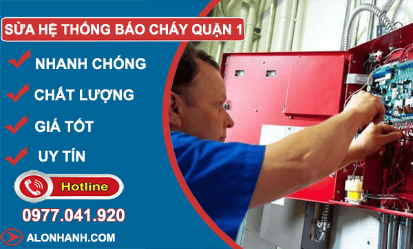 sửa hệ thống báo cháy quận 1