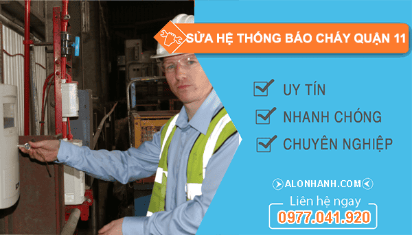 sửa hệ thống báo cháy quận 11