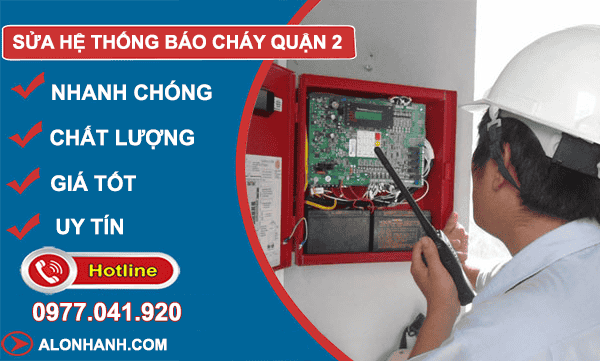 sửa hệ thống báo cháy quận 2
