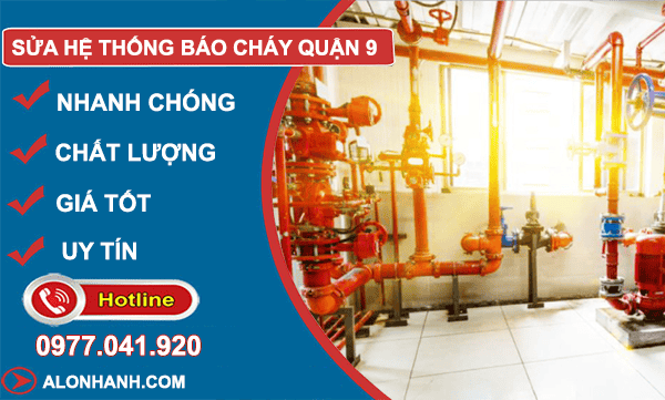 sửa hệ thống báo cháy quận 9