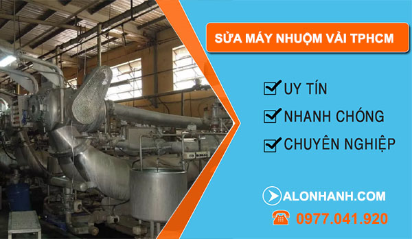 Sửa máy nhuộm vải tphcm