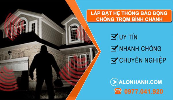 thi công lắp đặt hệ thống báo động chống trộm bình chánh