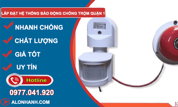 thi công lắp đặt hệ thống báo động chống trộm quận 1