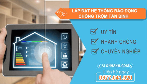 thi công lắp đặt hệ thống báo động chống trộm tân bình