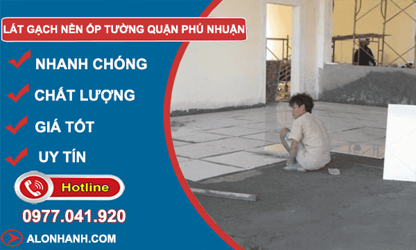 thi công lát gạch nền ốp tường quận phú nhuận