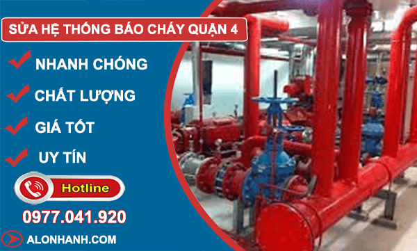 thi công sửa hệ thống báo cháy quận 4
