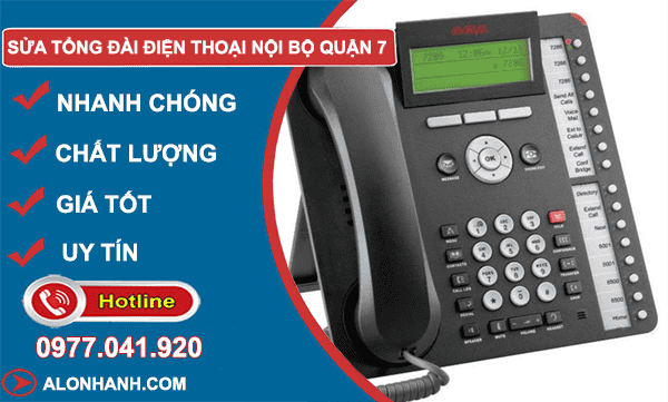 thi công sửa tổng đài điện thoại nội bộ quận 7