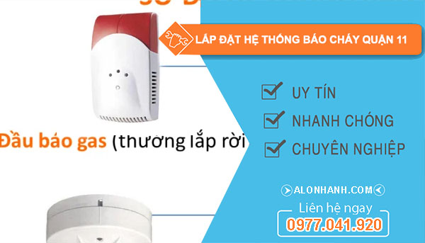 Thợ lắp đặt hệ thống báo cháy quận 11