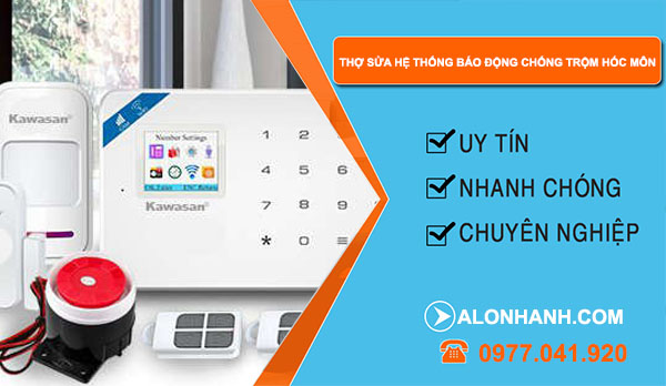 Thợ sửa hệ thống báo động chống trộm Hóc Môn