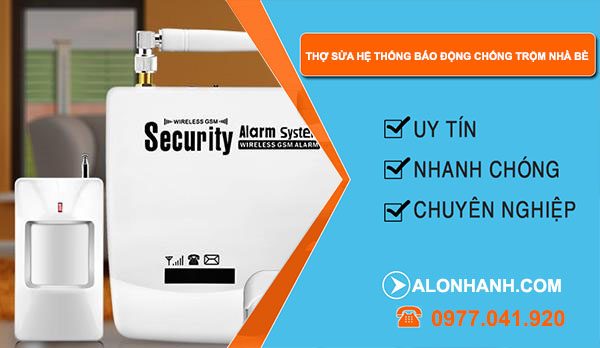Thợ sửa hệ thống báo động chống trộm huyện Nhà Bè