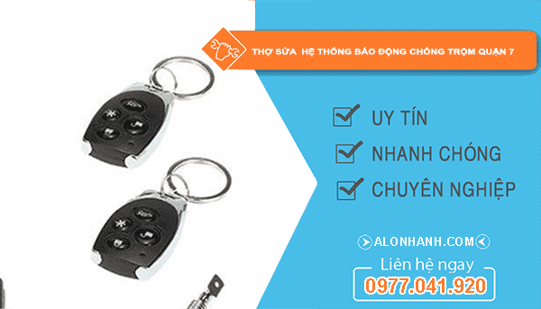 Thợ sửa hệ thống báo động chống trộm quận 7