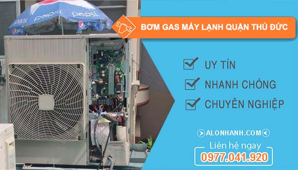 dịch vụ bơm gas máy lạnh quận thủ đức
