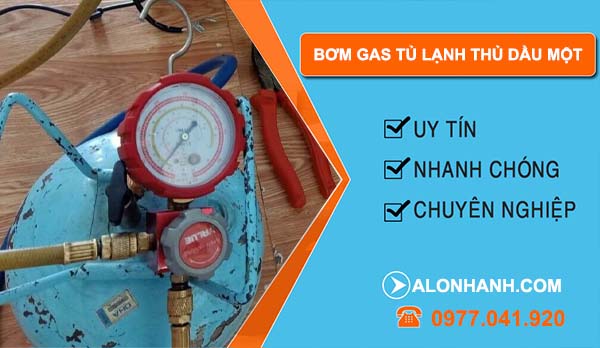 bơm gas tủ lạnh thu dầu một