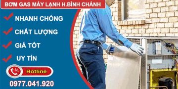 dịch vụ bơm gas máy lạnh huyện bình chánh