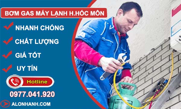 dịch vụ bơm gas máy lạnh huyện hóc môn