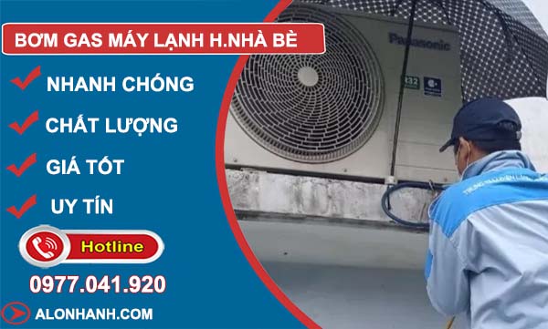 dịch vụ bơm gas máy lạnh huyện nhà bè