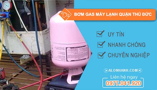 bơm gas máy lạnh quận thủ đức