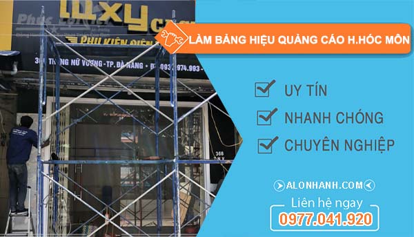 dịch vụ làm bảng hiệu quảng cáo huyện hóc môn