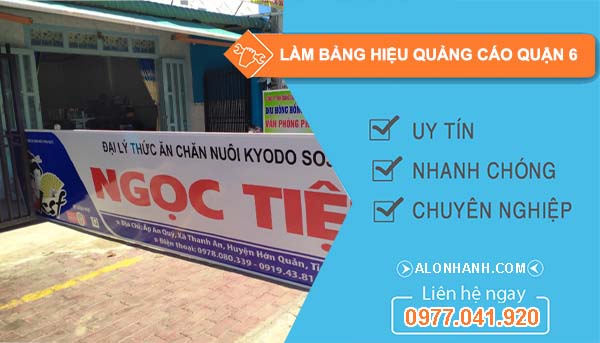 dịch vụ làm bảng hiệu quảng cáo quận 6