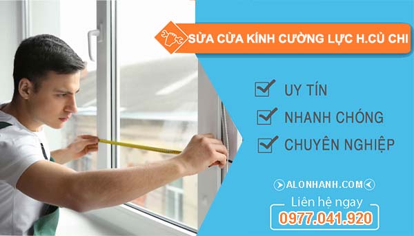dịch vụ sửa cửa kính cường lực huyện củ chi