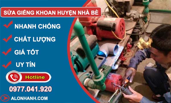 dịch vụ sửa giếng khoan huyện nhà bè