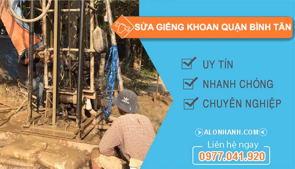 dịch vụ sửa giếng khoan quận bình tân