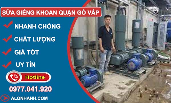 sửa giếng khoan quận gò vấp