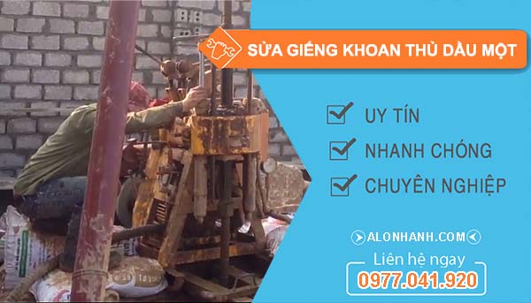 dịch vụ sửa giếng khoan thủ dầu một