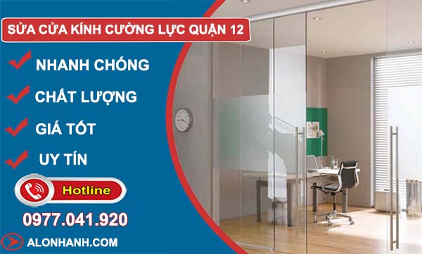 dịch vụ sửa kính cường lực quận 12