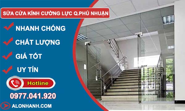 dịch vụ sửa kính cường lực quận phú nhuận