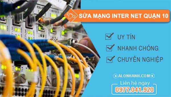 dịch vụ sửa mạng internet quận 10