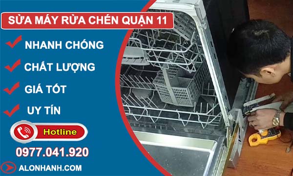 dịch vụ sửa máy rửa chén quận 11