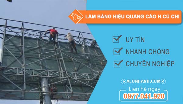 làm bảng hiệu quảng cáo huyện củ chi