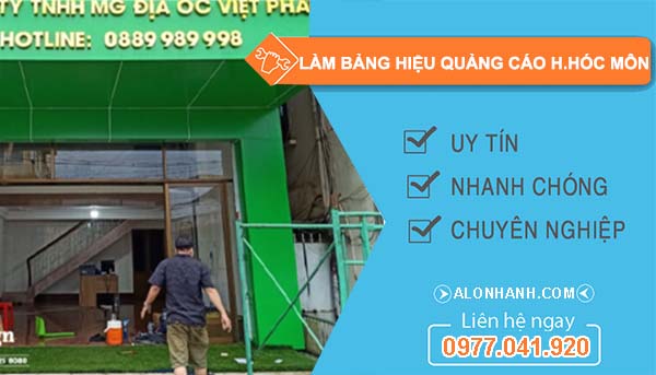 làm bảng hiệu quảng cáo huyện hóc môn