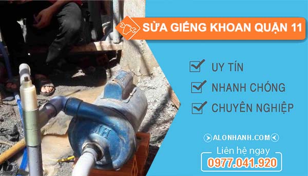 sửa giếng khoan quận 11