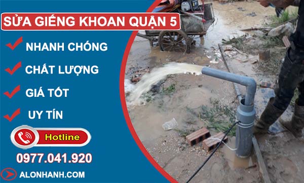 sửa giếng khoan quận 5