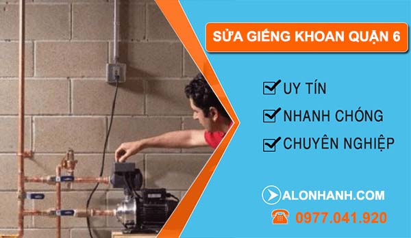sửa giếng khoan quận 6