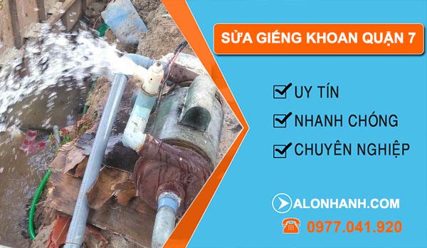 sửa giếng khoan quận 7