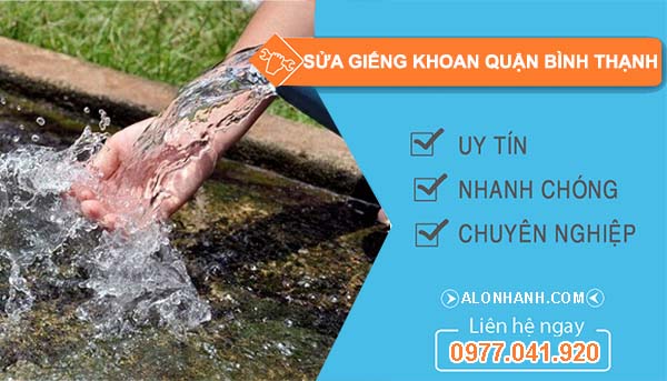 sửa giếng khoan quận bình thạnh