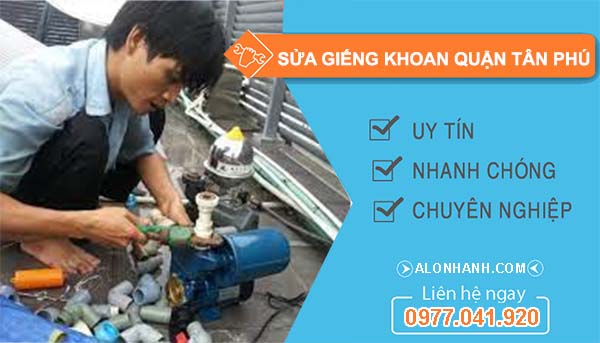 sửa giếng khoan quận tân phú