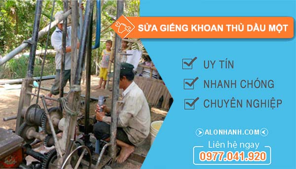 dịch vụ sửa giếng khoan thủ dầu một