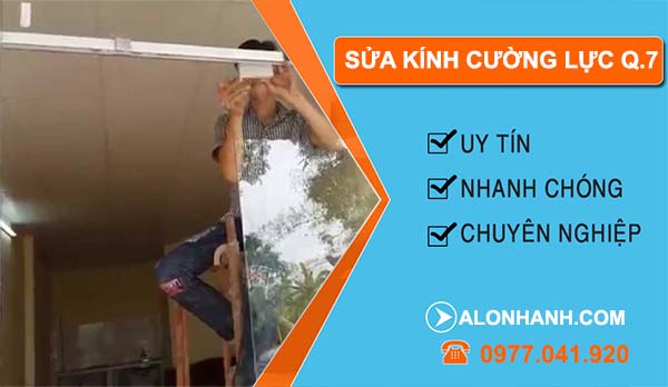 sửa kính cường lực quận 7