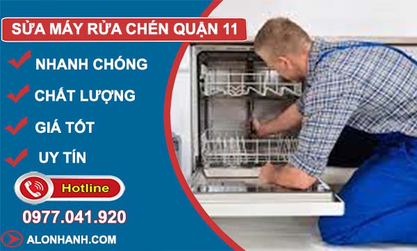 sửa máy rửa chén quận 11