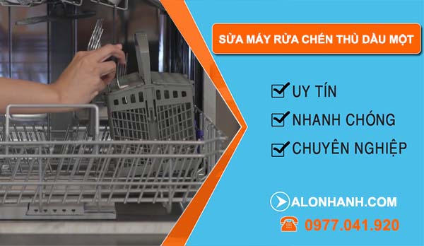 sửa máy rửa chén thủ dầu một