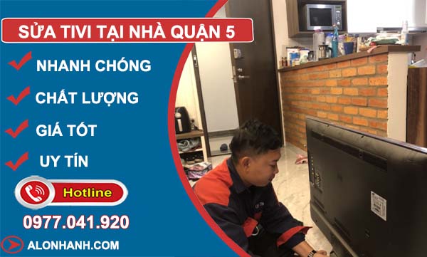 sửa tivi tại nhà quận 5
