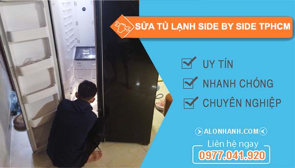 sửa tủ lạnh side by side tphcm